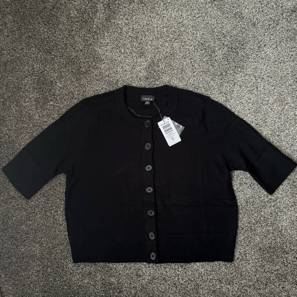 Torrid Everyday Soft Shrug- Black - Picture 6 of 6